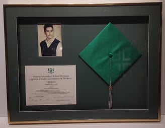 Diploma Object framing Paul