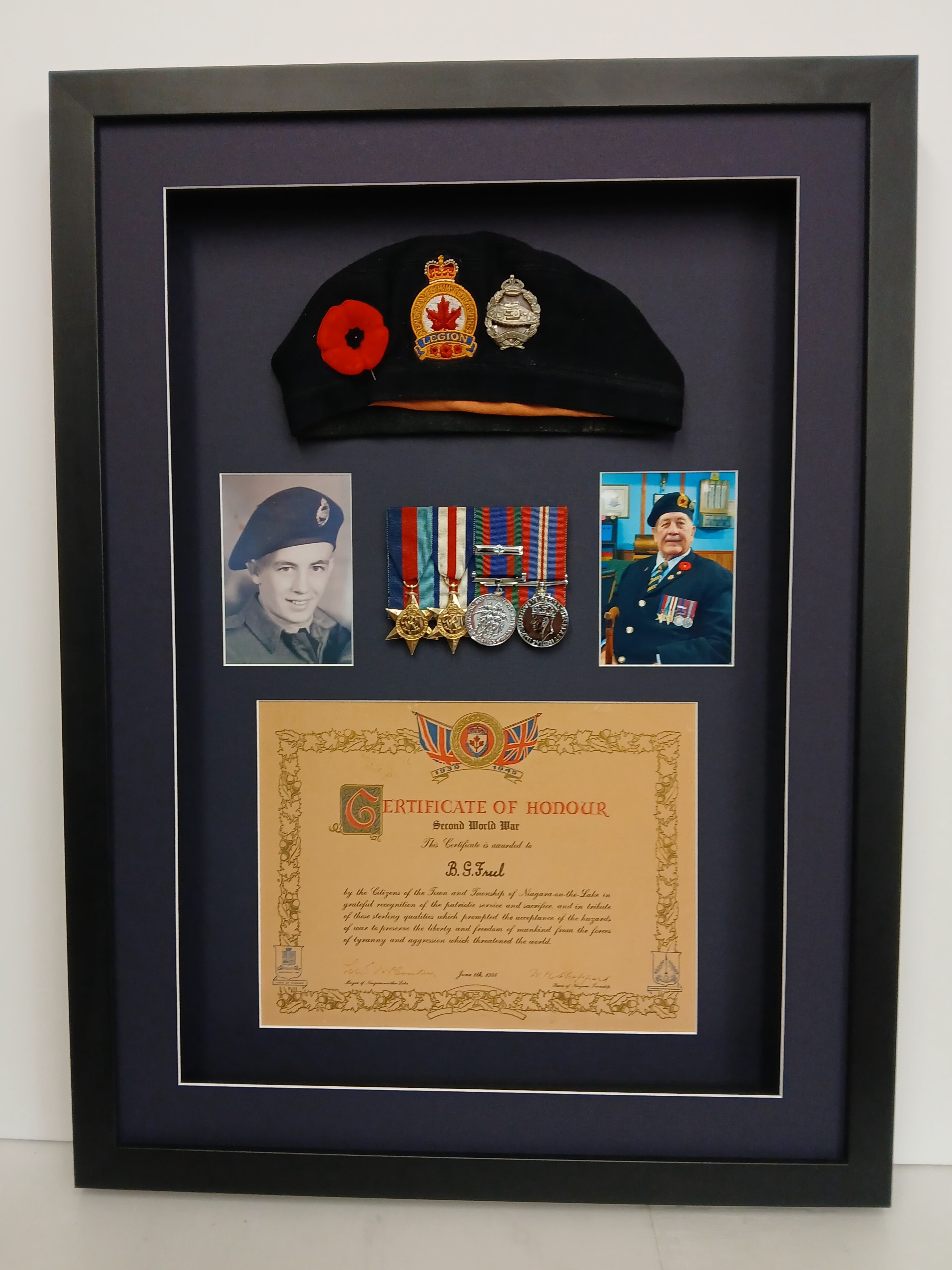 Military WW2 framing