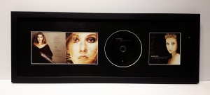  Framed Celine Dione C/D & Cover