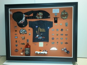  Framed Harley Davidson Objects