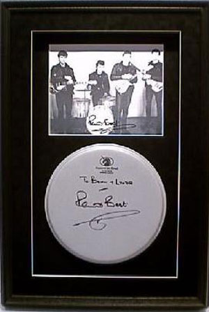  Best Custom framing for Pete Bests Drum Skin