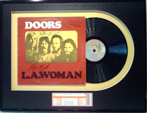  Custom Framed LA Woman by the Doors.