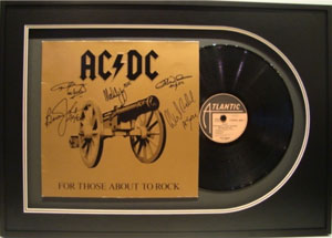  Autographed A/C D/C Album & Cover