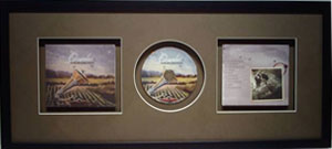  Custom Framed CD, CD Cover