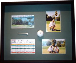  Framed Memories of A Hole in One!