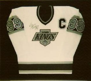  Gretzky Jersey Custom Framed