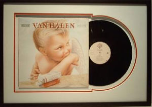  Van Halen Custom Framed Album